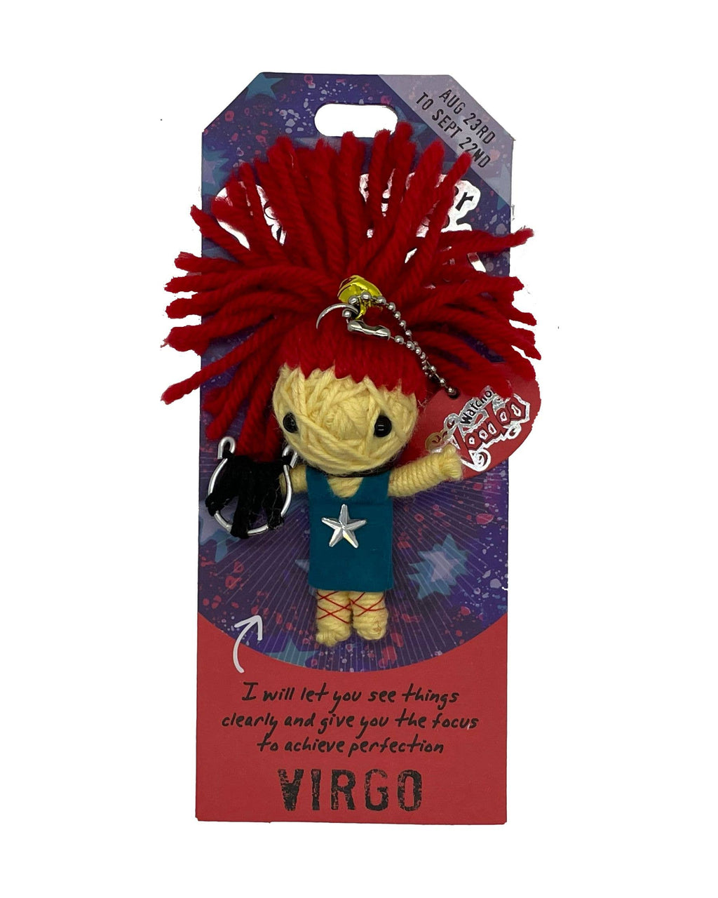 WVD-Virgo - Watchover Voodoo Dolls - Zodiac - Keychain