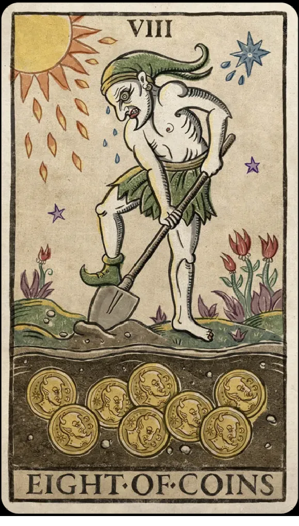 Trionfi Della Luna Tarot
