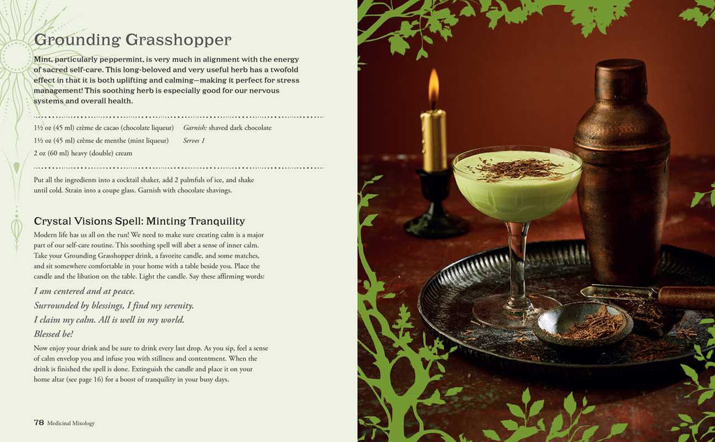 Witchy Cocktails by Cerridwen Greenleaf: Hardcover 144 pages / English