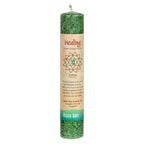 Aloha Bay 7 Chakra Energy Pillar Candle-4 Heart: Healing