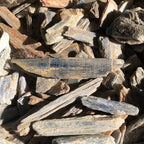 Kyanite raw stones - Blue healing Kyanite: 2 in