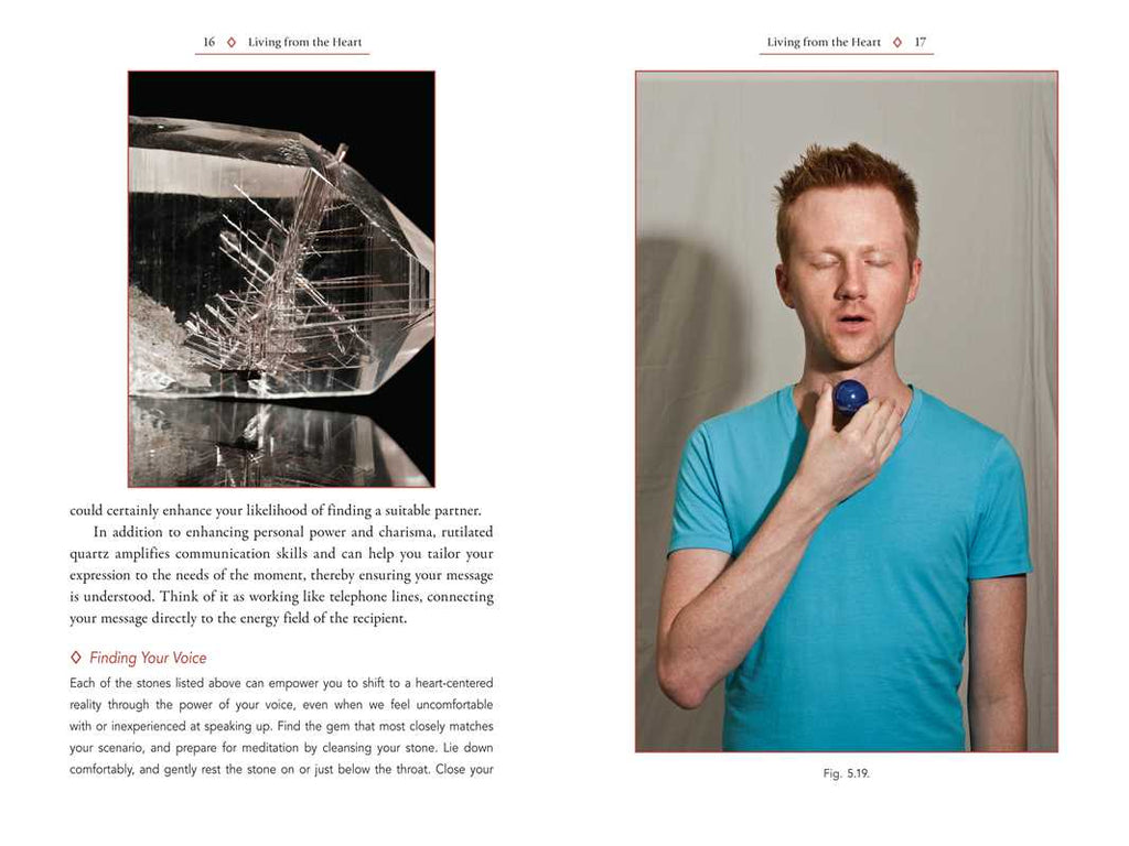 Crystal Healing for the Heart by Nicholas Pearson: Paperback 288 pages / English