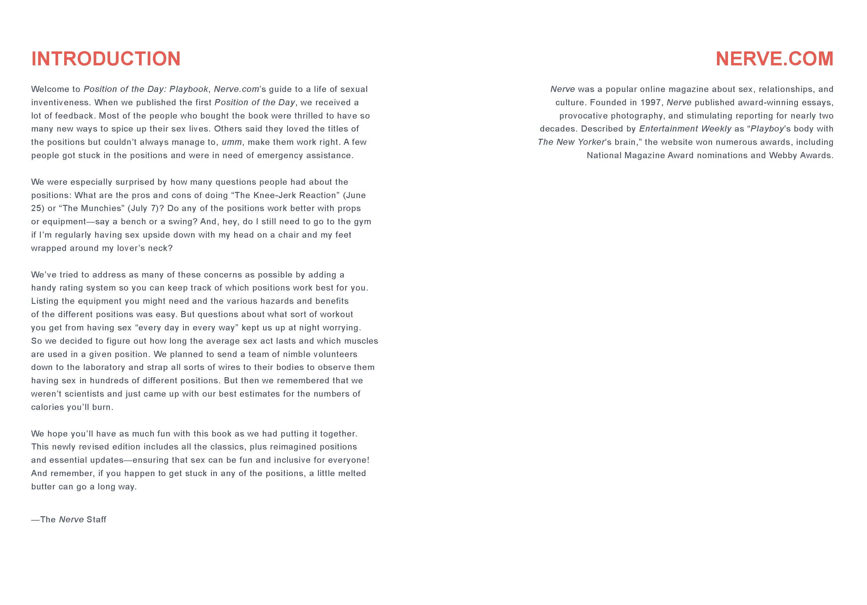 Position of the Day Playbook (Revised Edition)