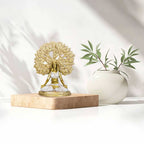 Polyresin Statue Yoga Lady w/Tree of Life (Each): Yoga Lady with Tree of Life