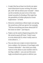 Writing Down The Bones Deck