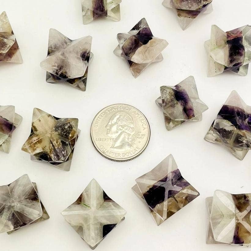 Crystal Merkaba Tri-Stone Star: 1