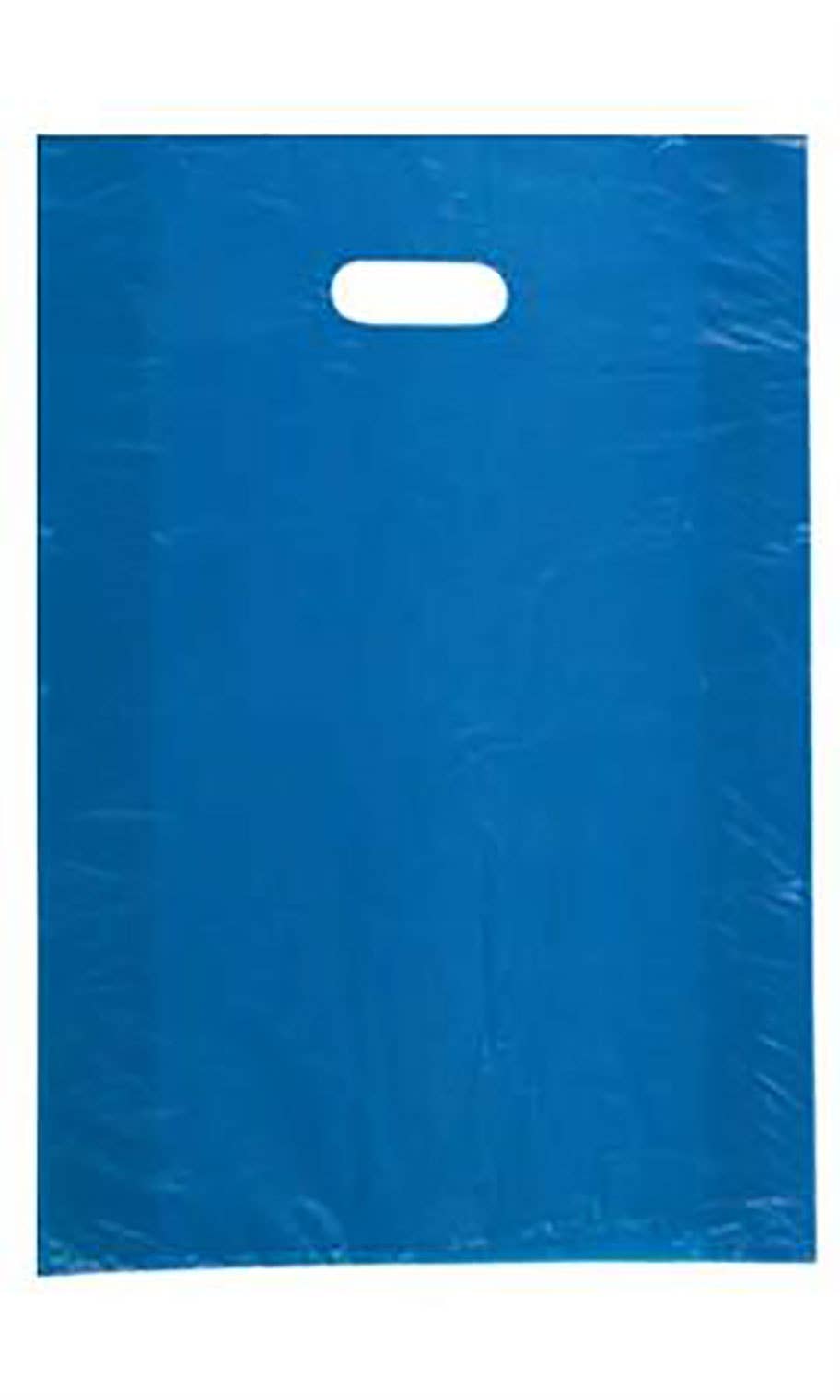 High Density Merchandise Bags: Purple / Case of 1000 / Medium