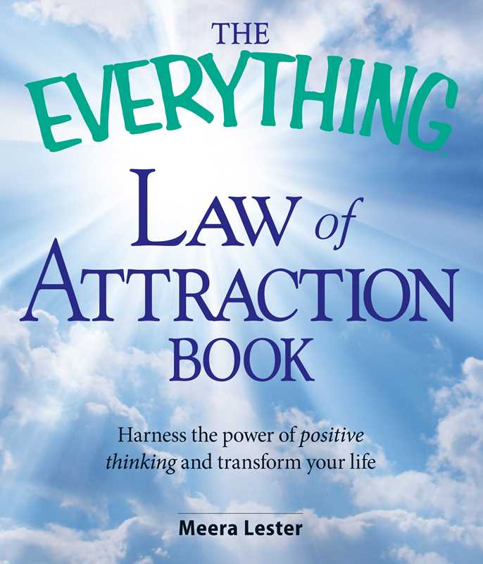 Everything Law of Attraction Book by Meera Lester: Paperback