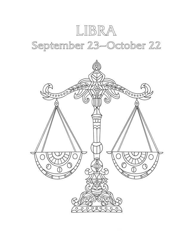 Libra: Your Cosmic Coloring Book by Mecca Woods: Paperback 48 pages / English
