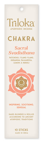 Triloka Chakra Sacral Incense