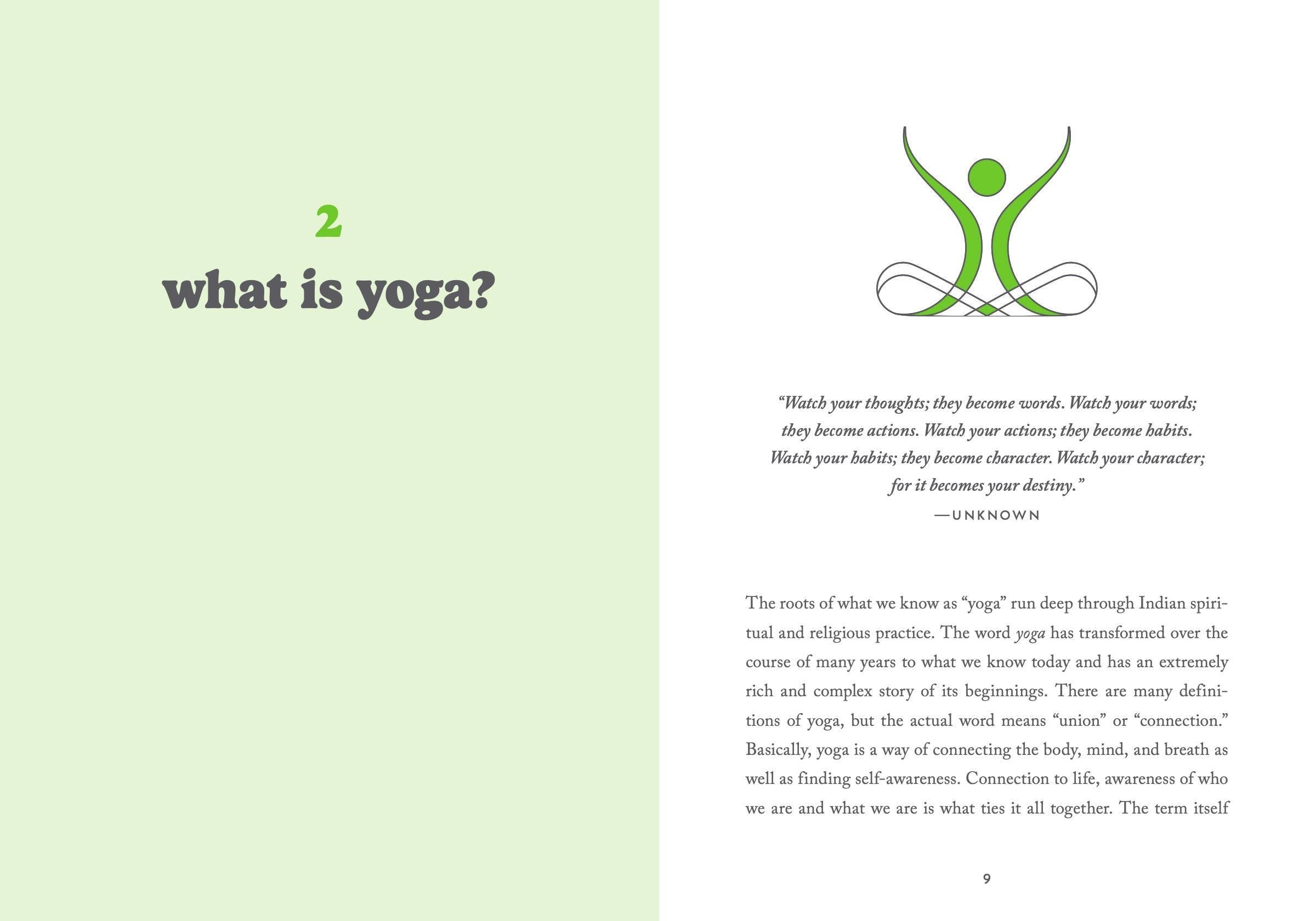 A Little Bit of Yoga by Meagan Stevenson: Hardcover