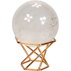 Metal Gemstone Sphere Stand Twist - Copper (Each): Copper