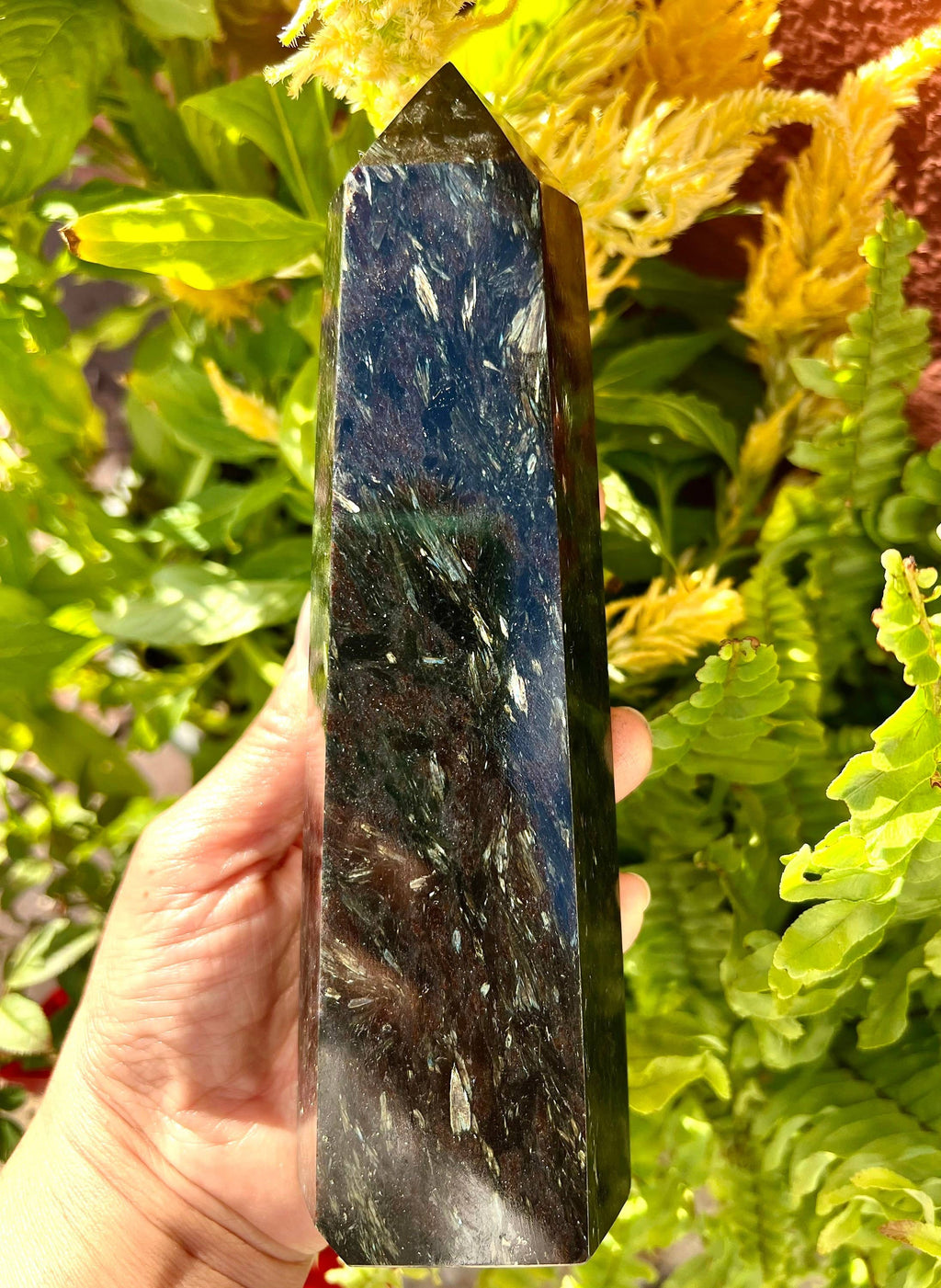 3-4 Large Astrophyllite aka Arfvedsonite Crystals