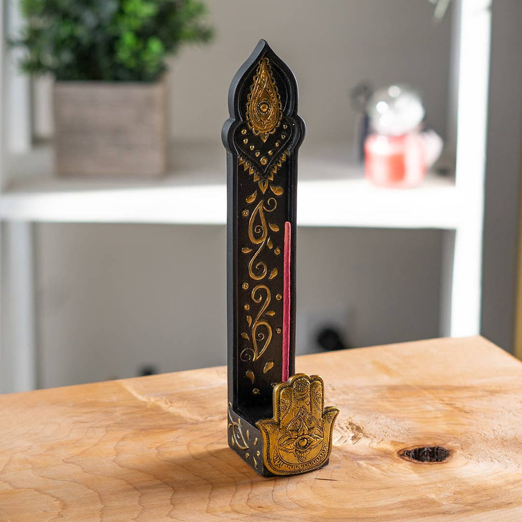 Hamsa Incense Burner