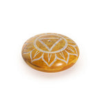 Incense Burner - Soapstone Pebble Solar Plexus -  Manipura