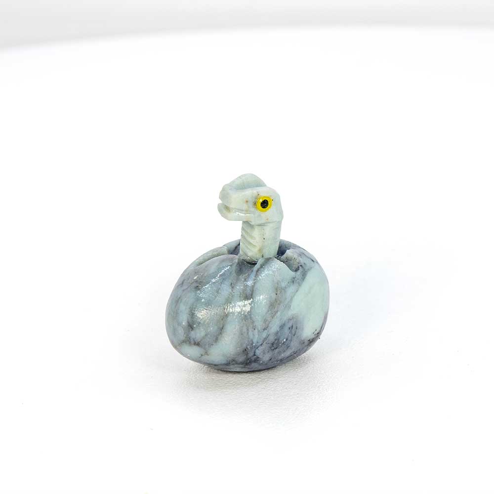 Spirit Animal 1.25-inch Snake Egg Dolomite (Pack of 5): Snake Egg