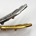 Crystal Hand Incense Holder - Silver or Gold -: Gold