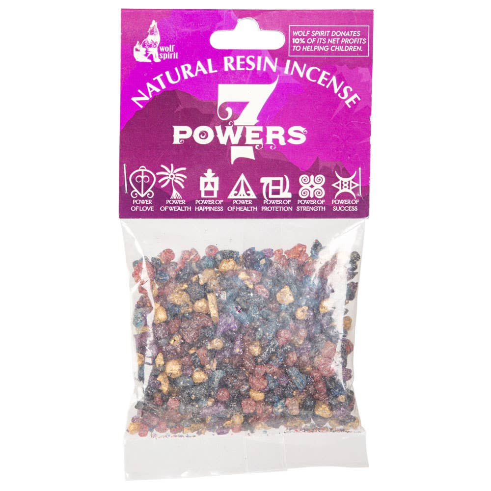 Resin Incense--Seven Powers