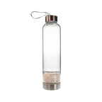 Crystal Water Bottle: Green Aventurine
