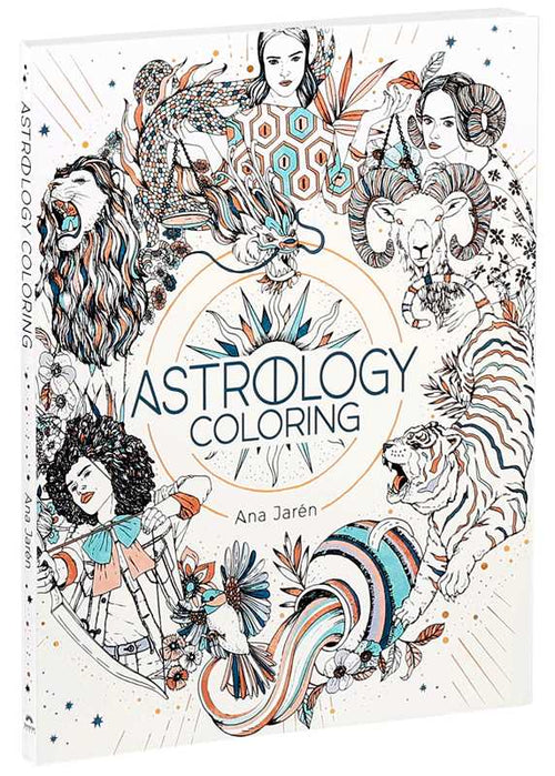 Astrology Coloring by Ana Jarén: Paperback 96 pages / English