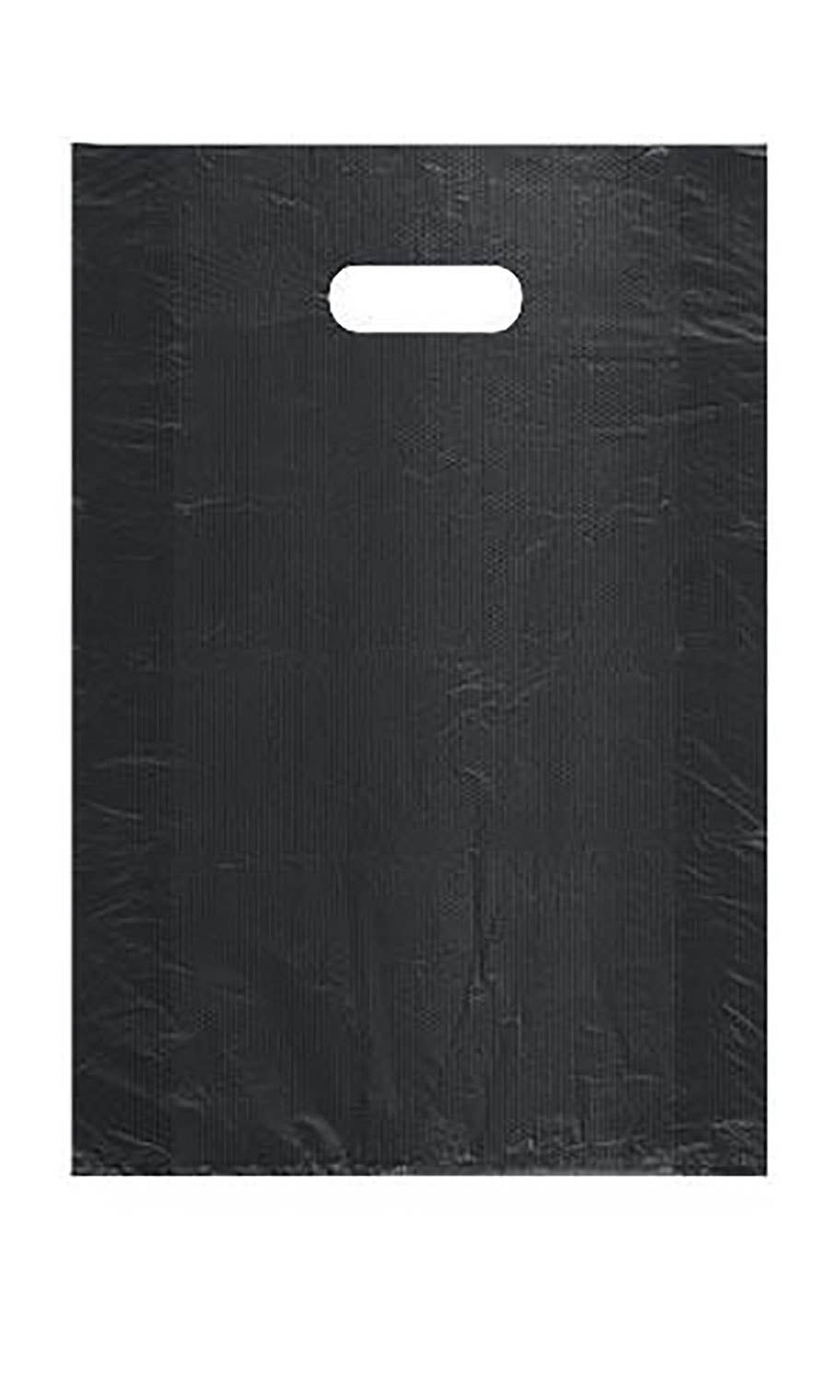 High Density Merchandise Bags: Purple / Case of 1000 / Medium