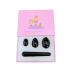Yoni Eggs: Green Flower Jade / 4pc