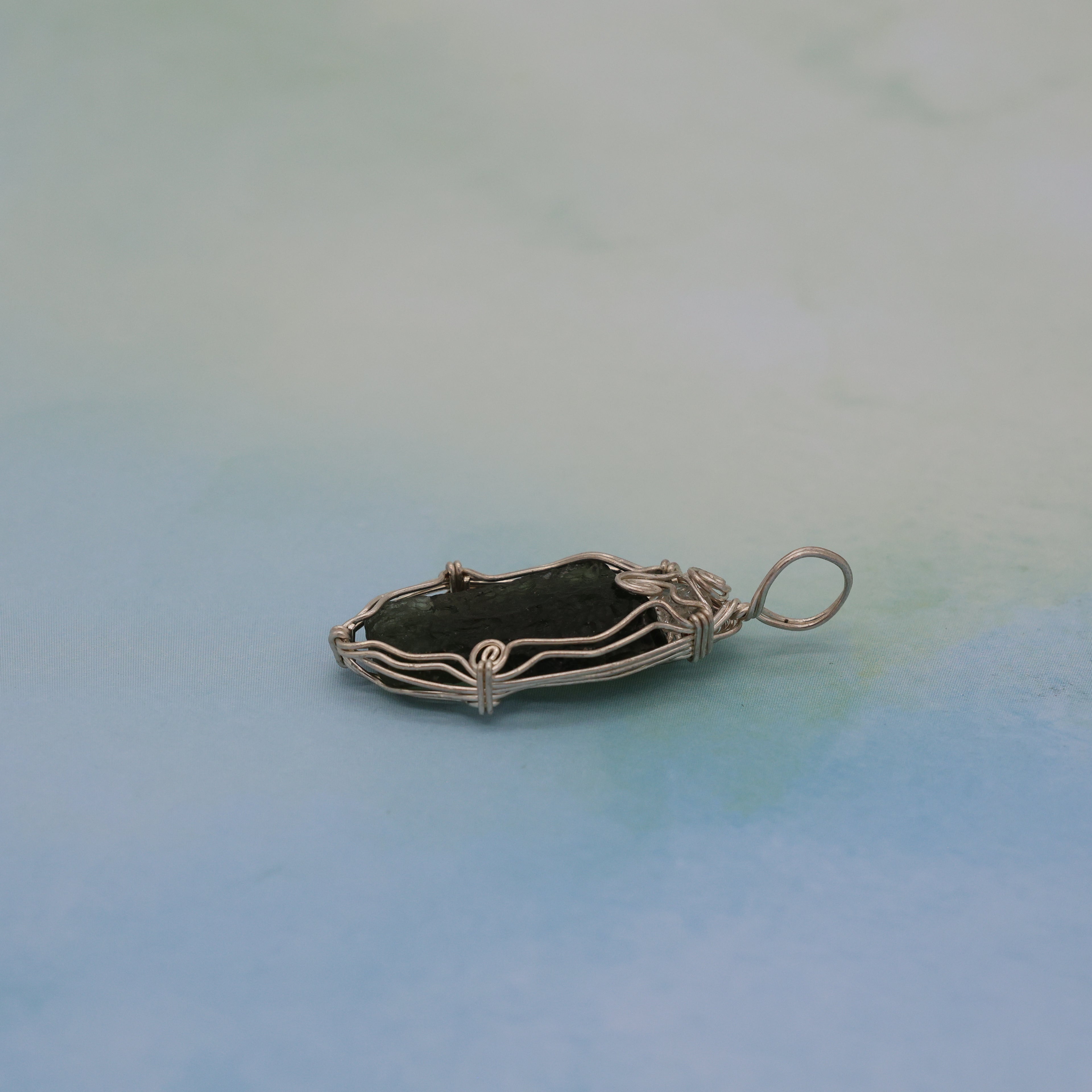 Moldavite Pendant