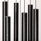Corinthian Bells® 36-inch Wind Chime - Limited Edition Black Spectrum: Black Spectrum