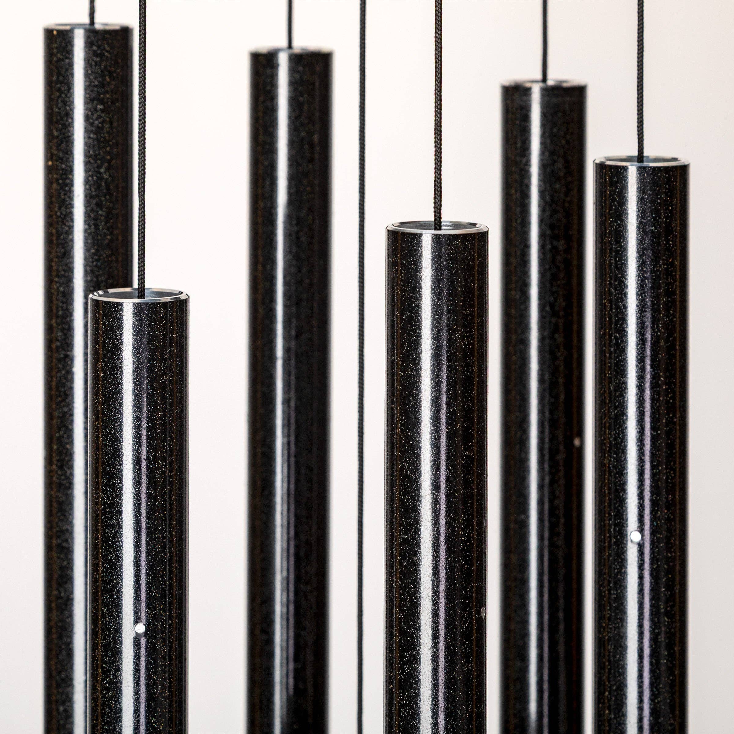 Corinthian Bells® 36-inch Wind Chime - Limited Edition Black Spectrum: Black Spectrum
