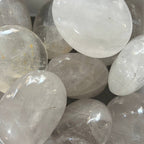 Large Clear quartz Palm Stone