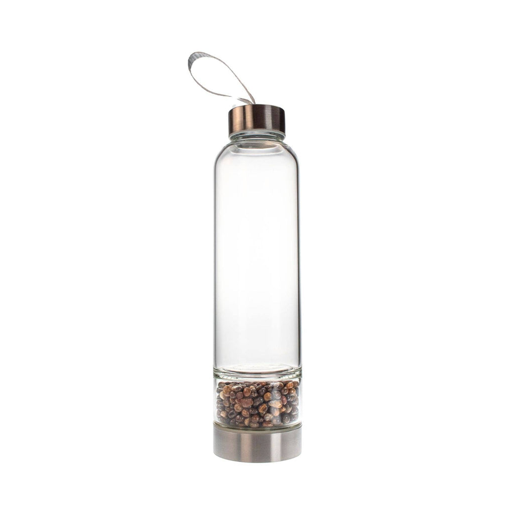 Crystal Water Bottle: Amethyst