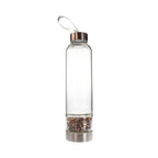 Crystal Water Bottle: Clear Quartz