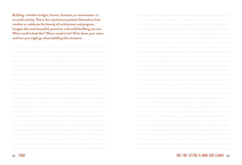 Virgo: A Guided Journal by Constance Stellas: Hardcover 176 pages / English