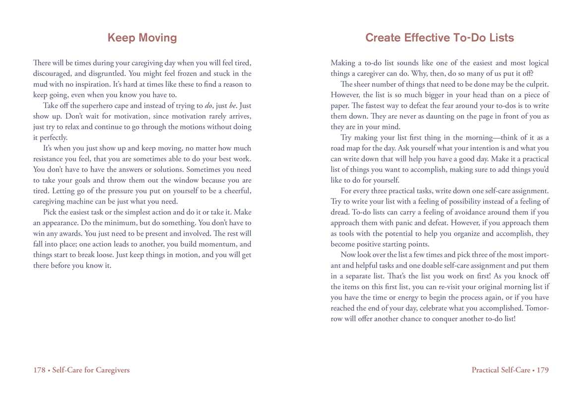 Self-Care for Caregivers by Susanne White: Hardcover 208 pages / English