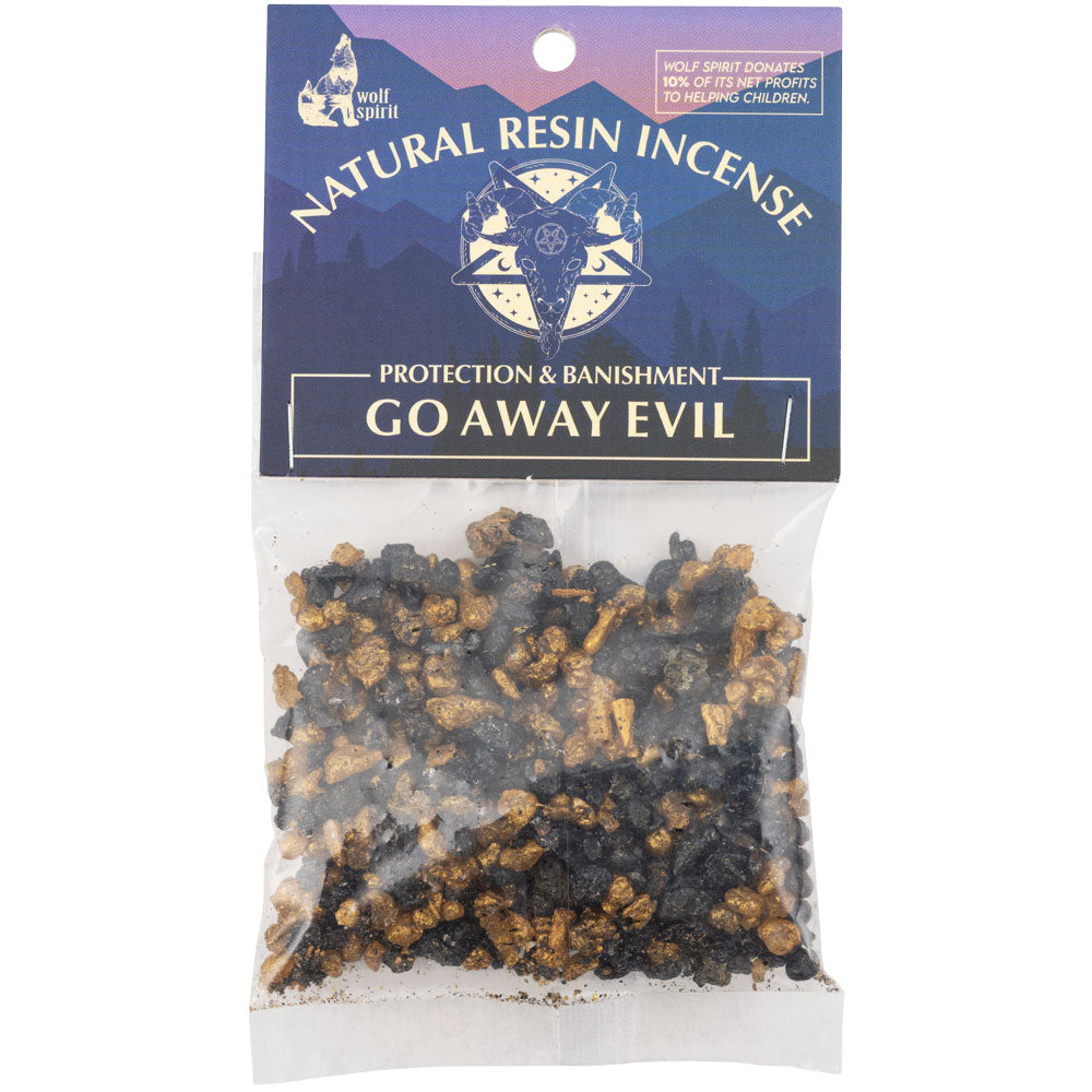 Resin Incense--Go Away Evil