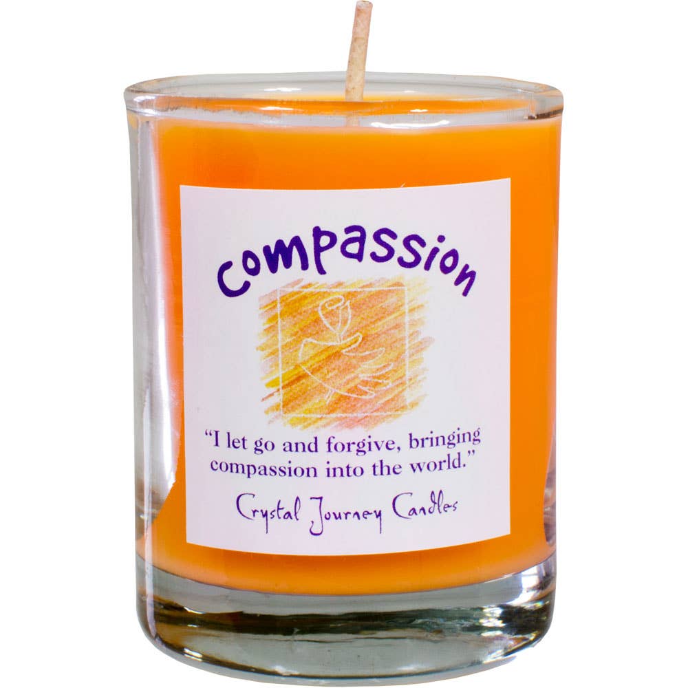Soy Herbal Filled Votive Compassion (Each)