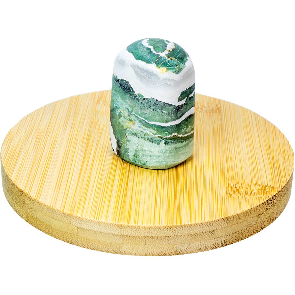 Freeform Standing Polished - Green Sardonyx (Each): Green Sardonyx