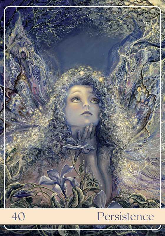 Angelic Vibrations Oracle by Josephine Wall: Flashcards 128 pages / English