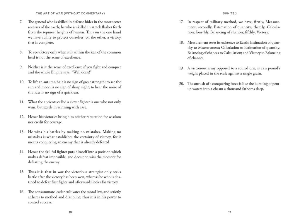 The Art of War by Sun Tzu