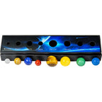 Gemstone Spheres - 8 Planets Solar System w/ Gift Box