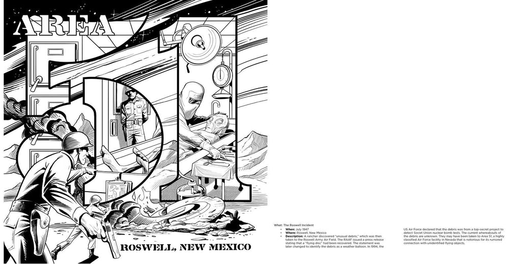 Alien Encounters Coloring Book by: Paperback 64 pages / English