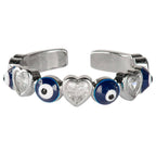 Evil Eye Adjustable Ring