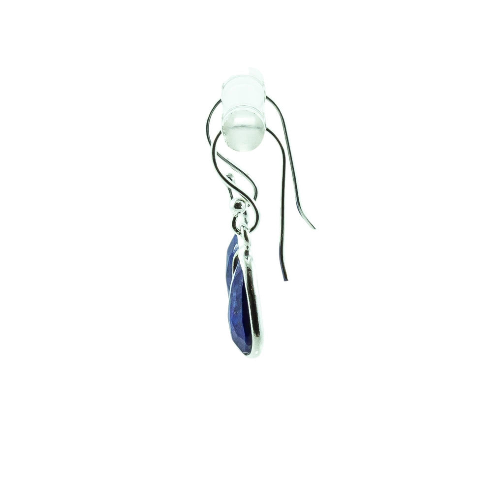 Lapis Lazuli Sterling Silver Dangle Earrings