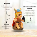 Polyresin Baby Viking Figurine - Odin (Each)