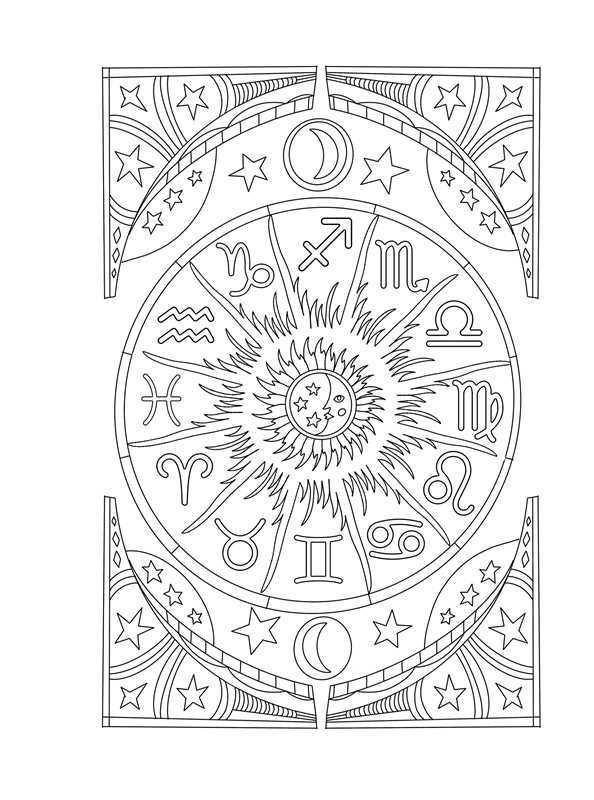 Gemini: Your Cosmic Coloring Book by Mecca Woods: Paperback 48 pages / English