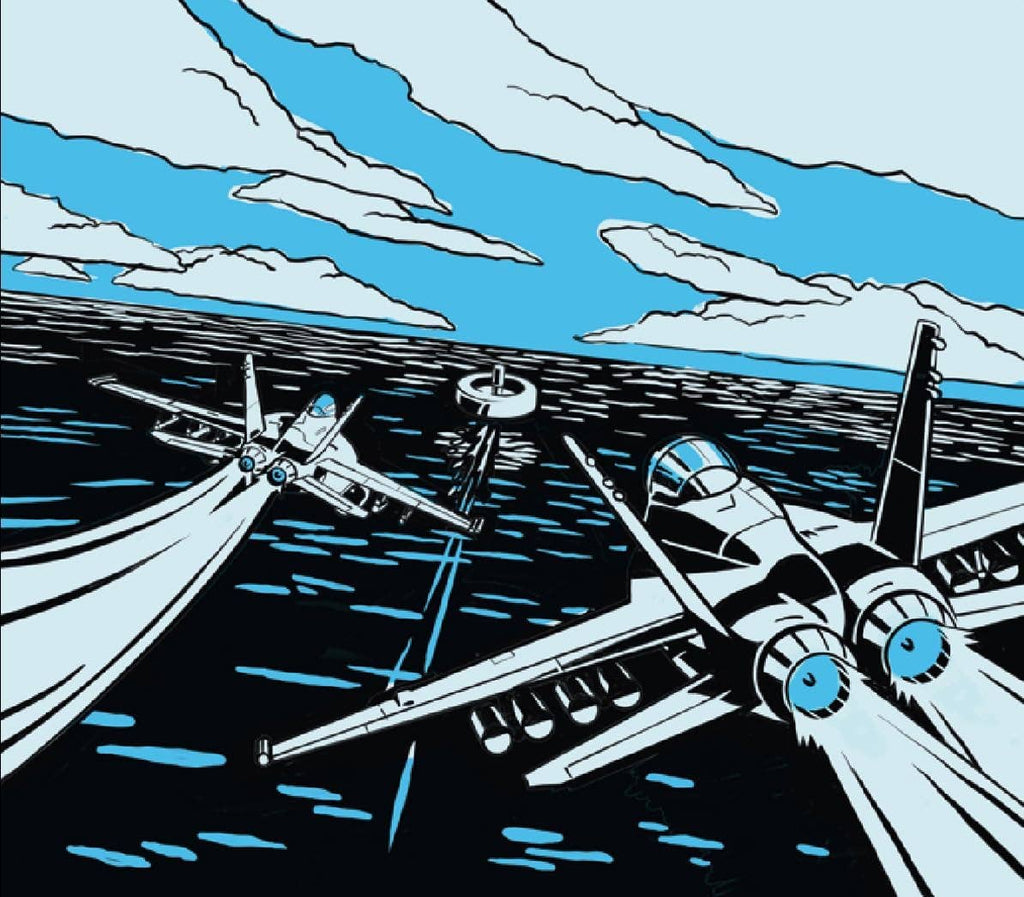 U-USS Nimitz • Inspired by the 2004 USS Nimitz UFO Encounter: Psychedelic Steel