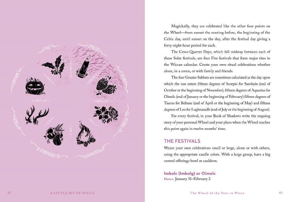A Little Bit of Wicca by Cassandra Eason: Hardcover