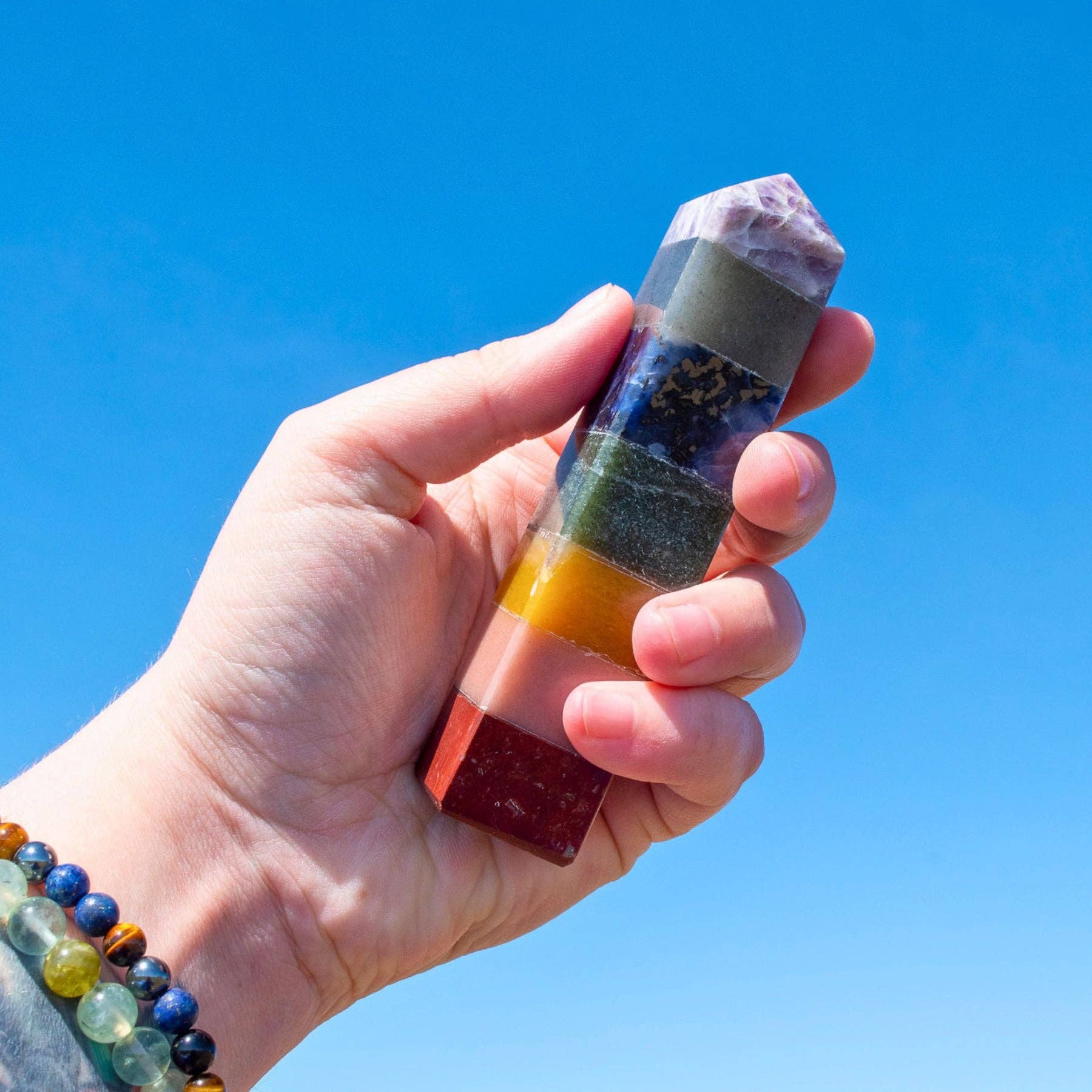 7 Chakra Obelisk.