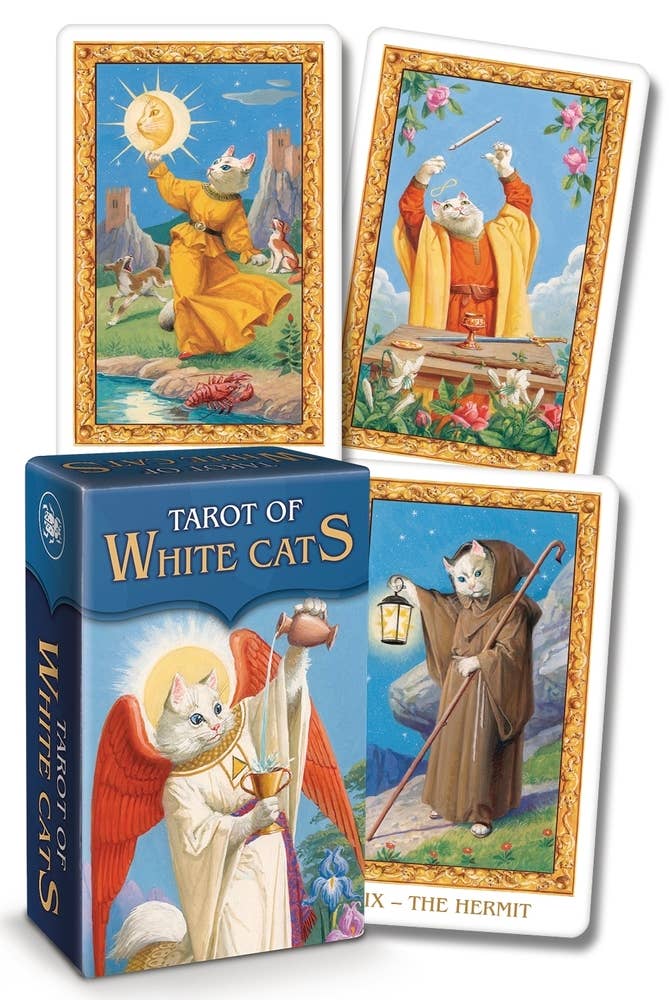 Tarot Of White Cats Mini