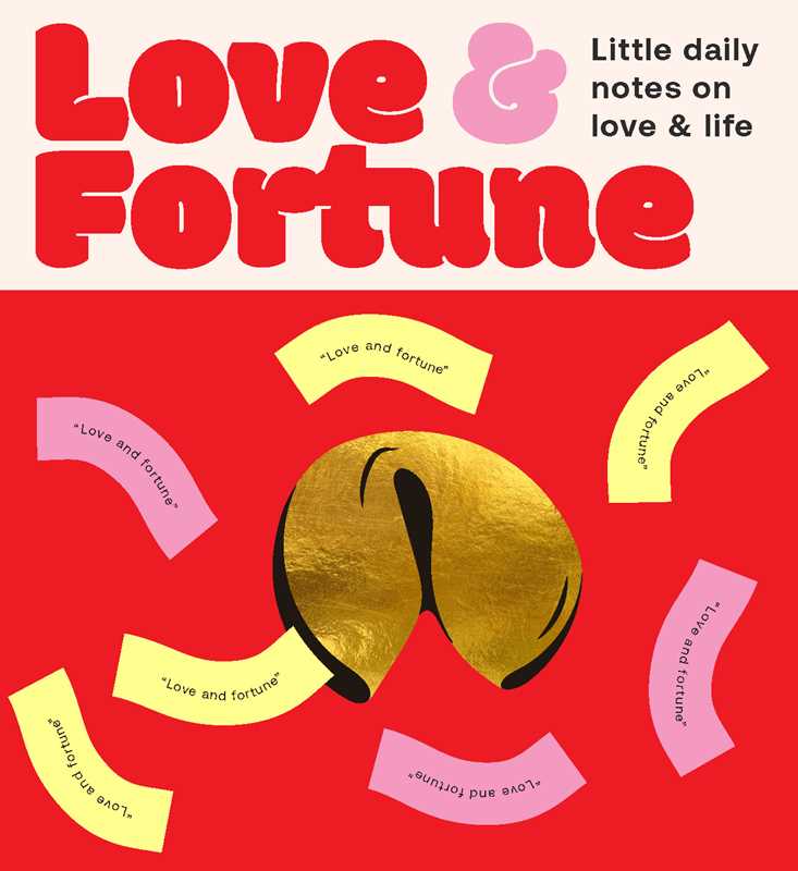 Fortune Cookies: Love & Fortune by Sweet  Hearts Press: Flashcards 50 pages / English